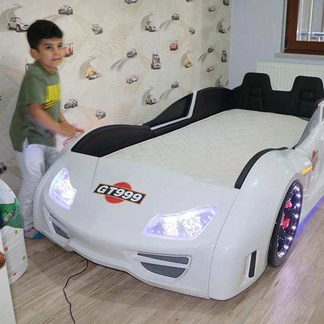 GT999 Car Bed with Leather seat + Opening doors - SUPERCARBEDS