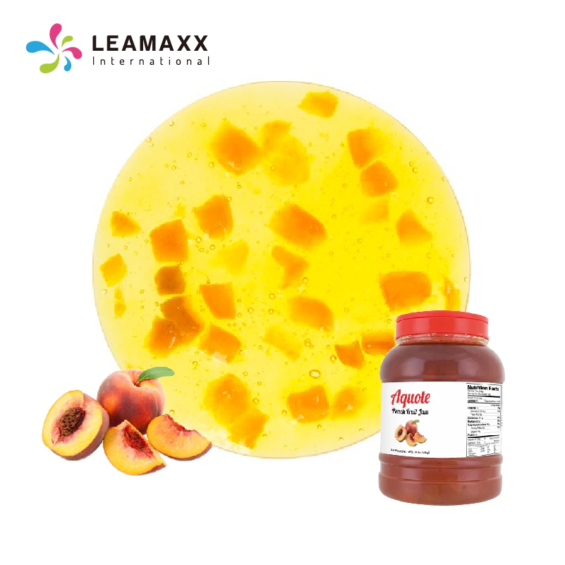 Taiwanese Real Fruit Peach Jam for Smoothie Drinks and Ice Products