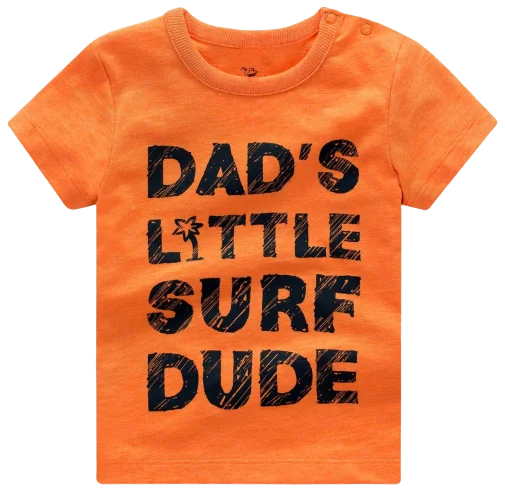 
100% cotton Baby T-shirt with a stylish Custom design 