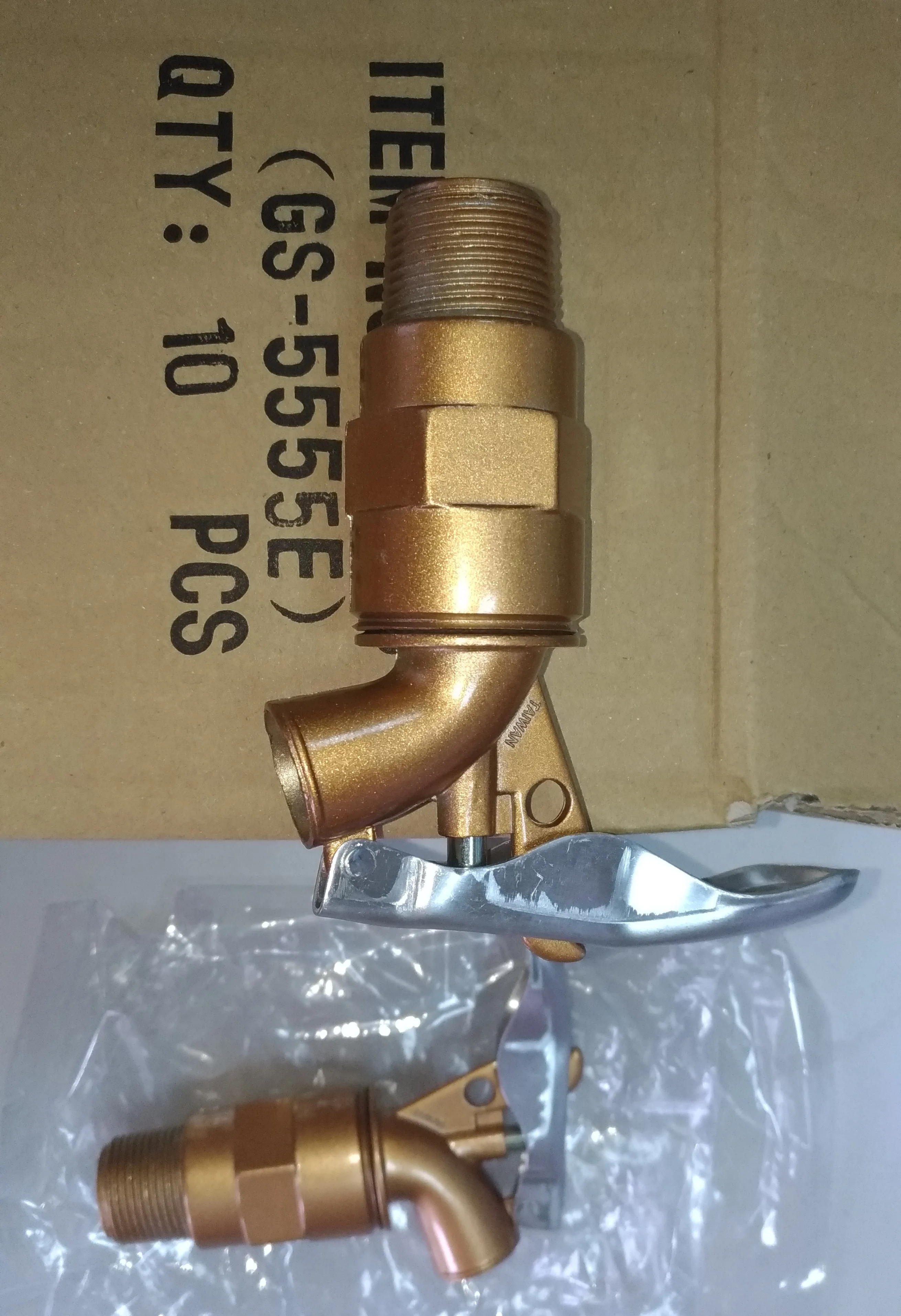 3/4 INCH ZINC DRUM FAUCET W/O SCREEN (GS-5555E)