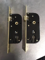 Hot sale door lock with iron front plate for Morocco market