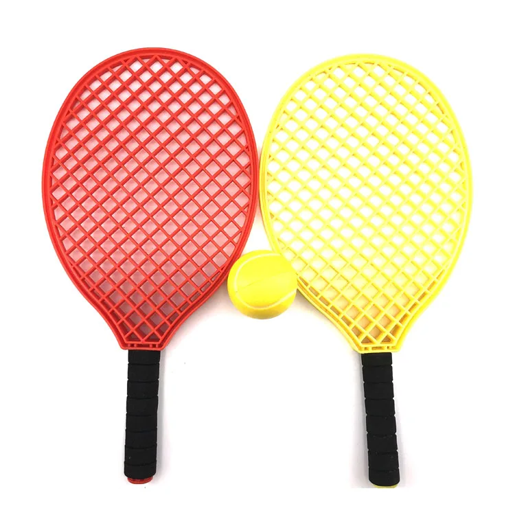 Eason Sports Promotion Child Sports Plastic PS ABS Paddle Beach Ball Game Tennis Racket Beach Racket