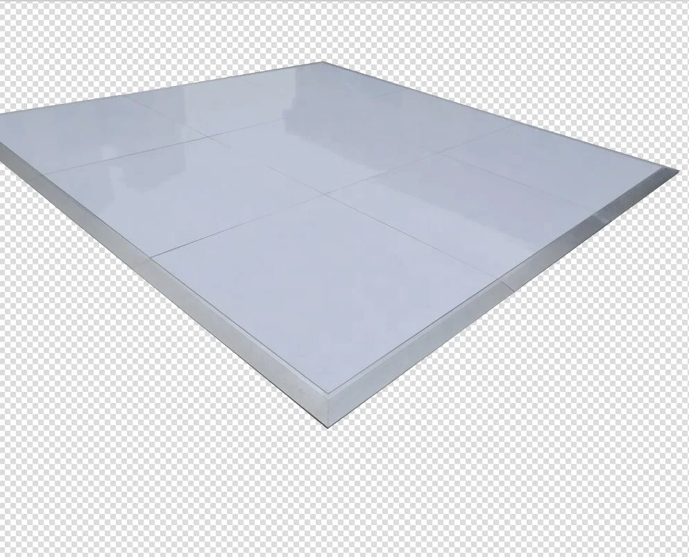 
High Gloss White and Black Dance Floor Portable Flooring 