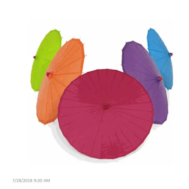 Ручная Роспись Шелковый бамбуковый зонт