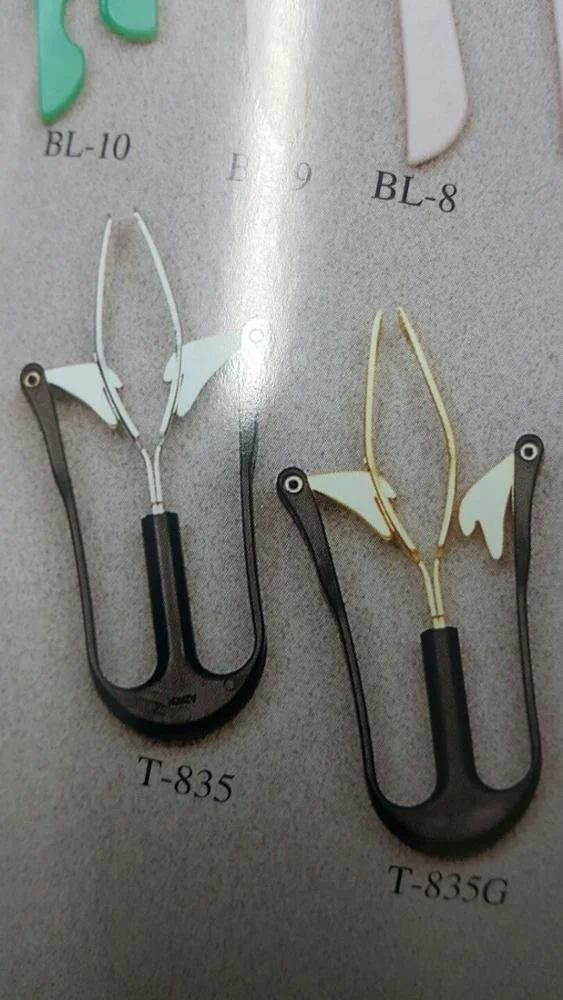 
Top Quality Eyelashes Eyebrow Tweezers Fine Tips Stainless steel 