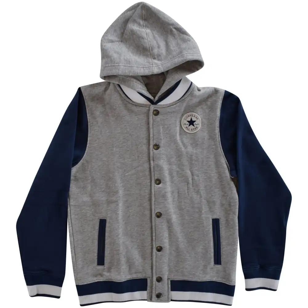 Varsity Jacket Casual Wool Adults Winter Solid Loose Support 100% Polyester Fiber Filling Customized Logo Accept 1 Pc Wool Shell