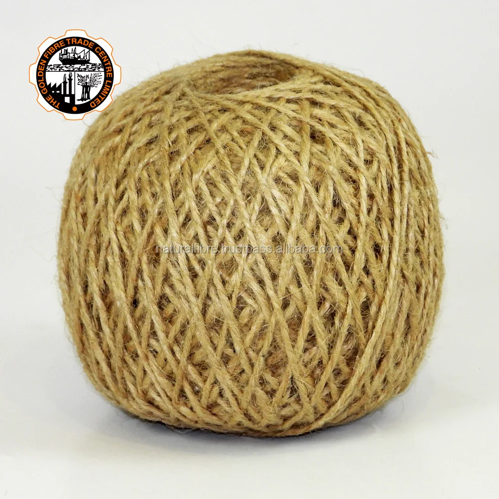 
Sacking Quality Eco-Friendly Rope Industry Cone Packing 6lbs to 36lbs Jute Yarn 