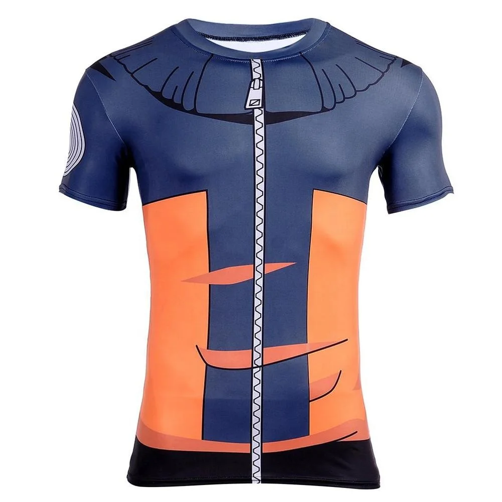 Custom compression clothing mma rash guard shirt