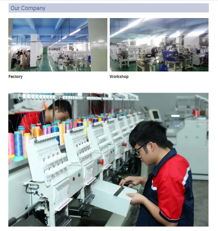 WONYO 6 head computerized  embroidery machine