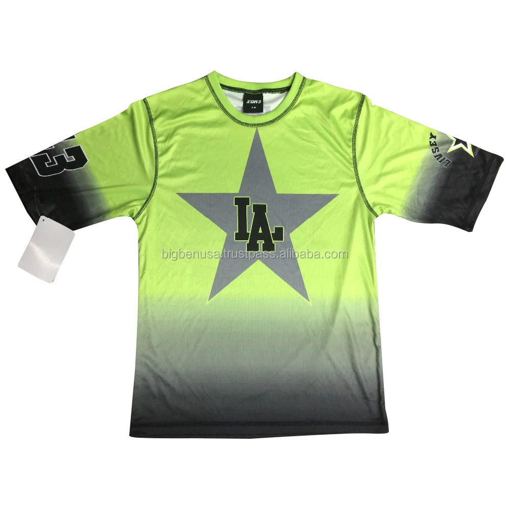 Mens Performance T Shirts/ 100% Cotton Running Shirts at Factory Price