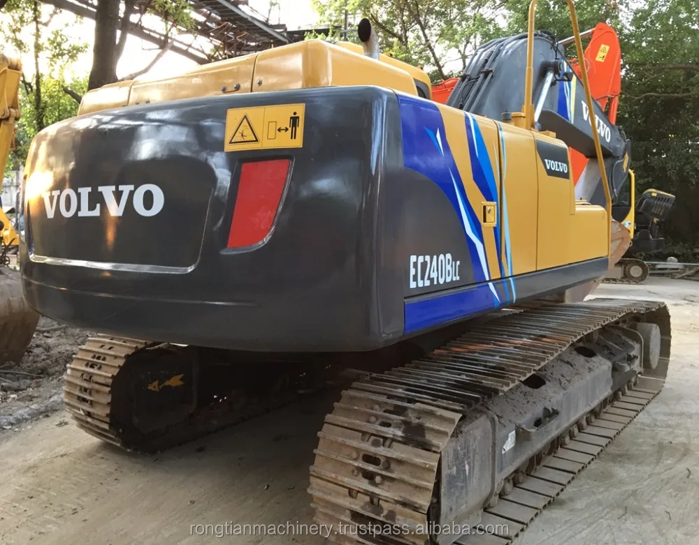 Running condition 24t Japanese used volvo EC240 excavator for sale in Shanghai site