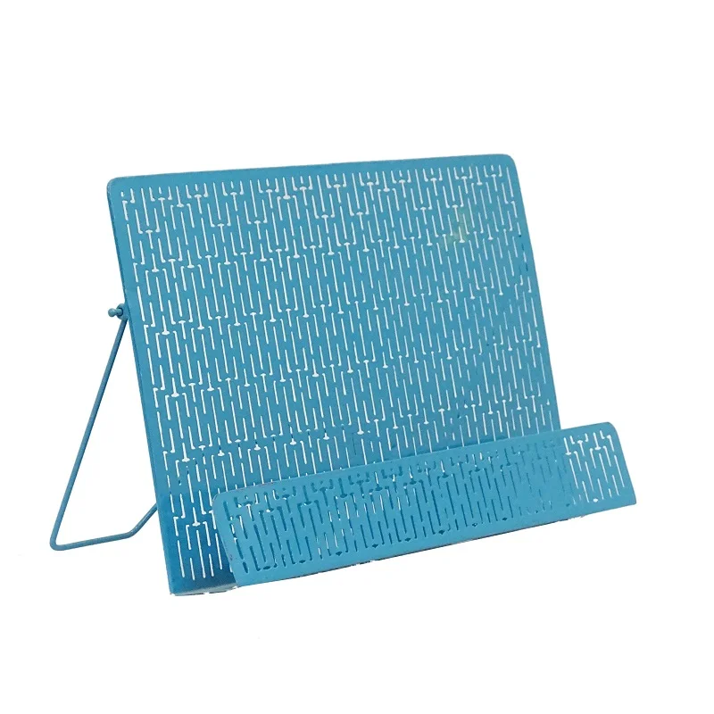 Новый декоративный металлический сетчатый держатель для файлов стойка брошюр подставка книг