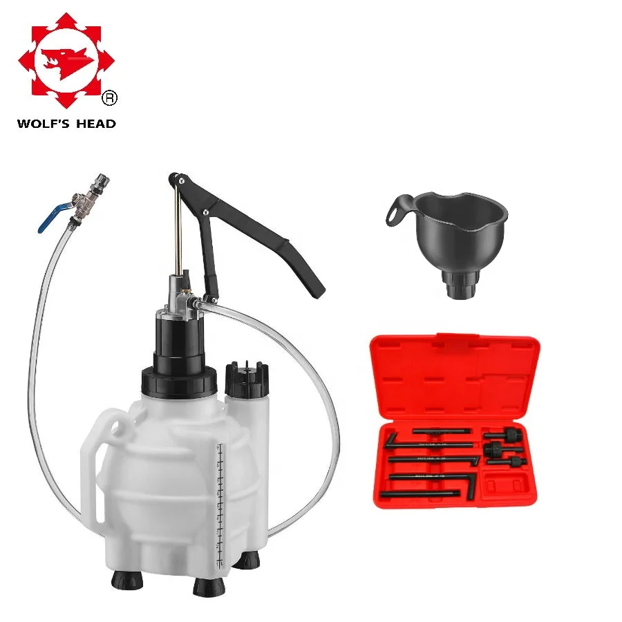 
9.5L Manual Automatic Transmission Fluid Gearbox Filling System & ATF Adapter 