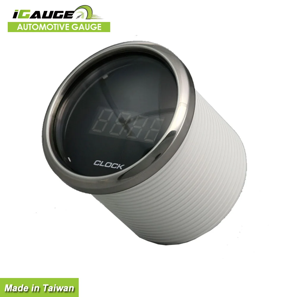 IGauge Universal 52mm High Stability Dashboard Digital Decoration Car Clock