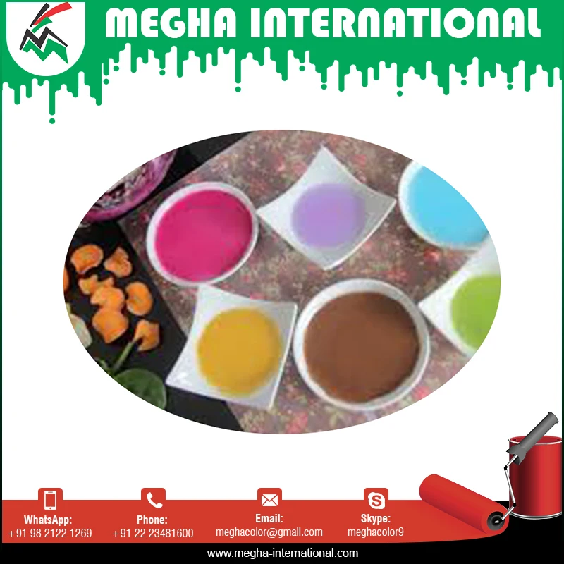 High Quality OEM Manufacturer Natural Food Color Pigments At Best Price In India