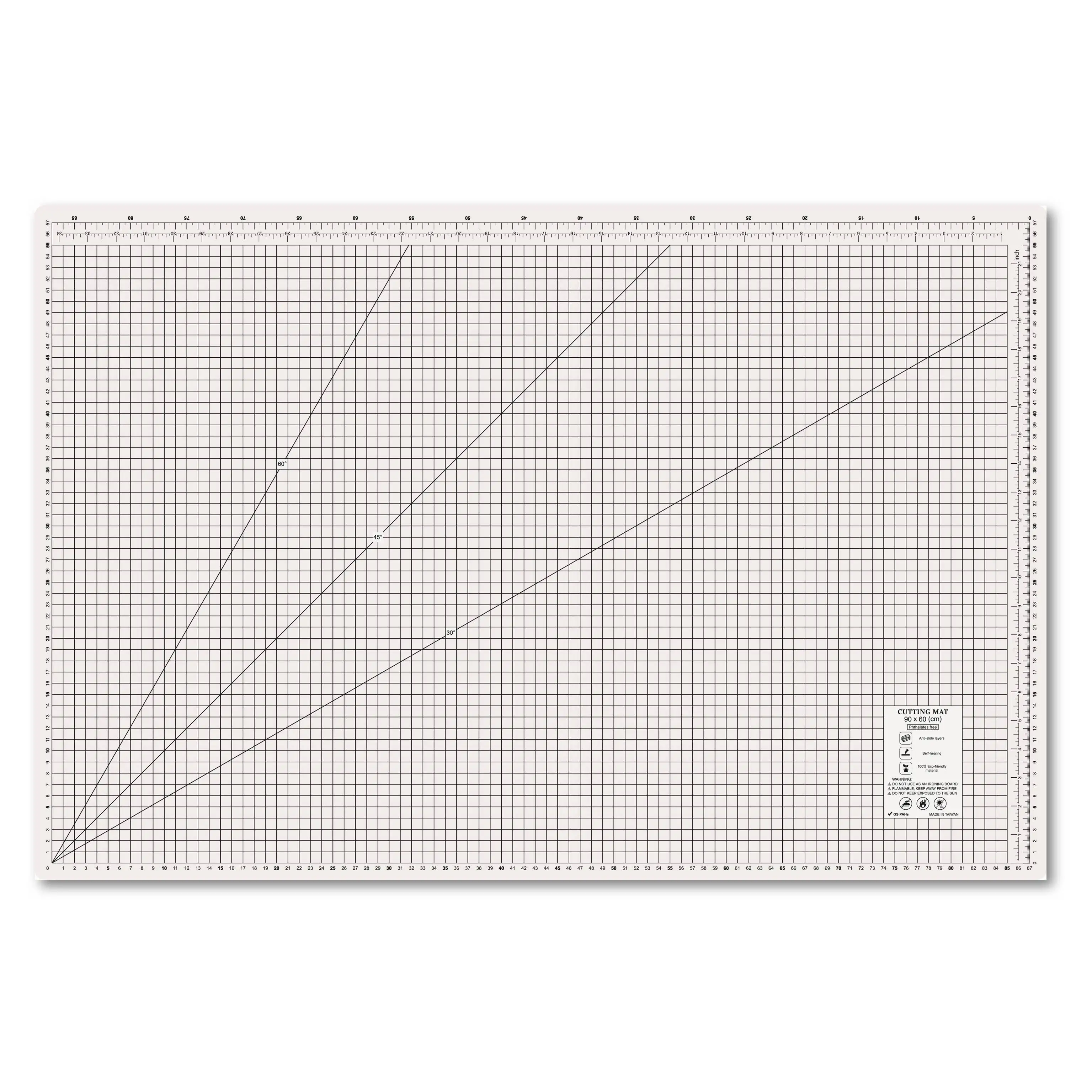 
A1 Self Healing Cutting Mat 900x600x2.5 mm 36