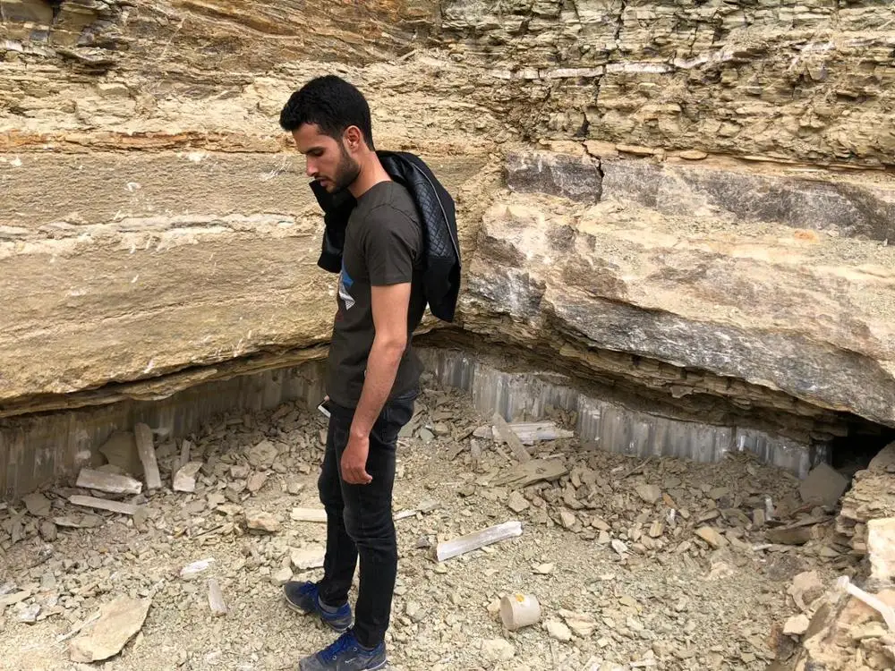 
natural selenite raw 