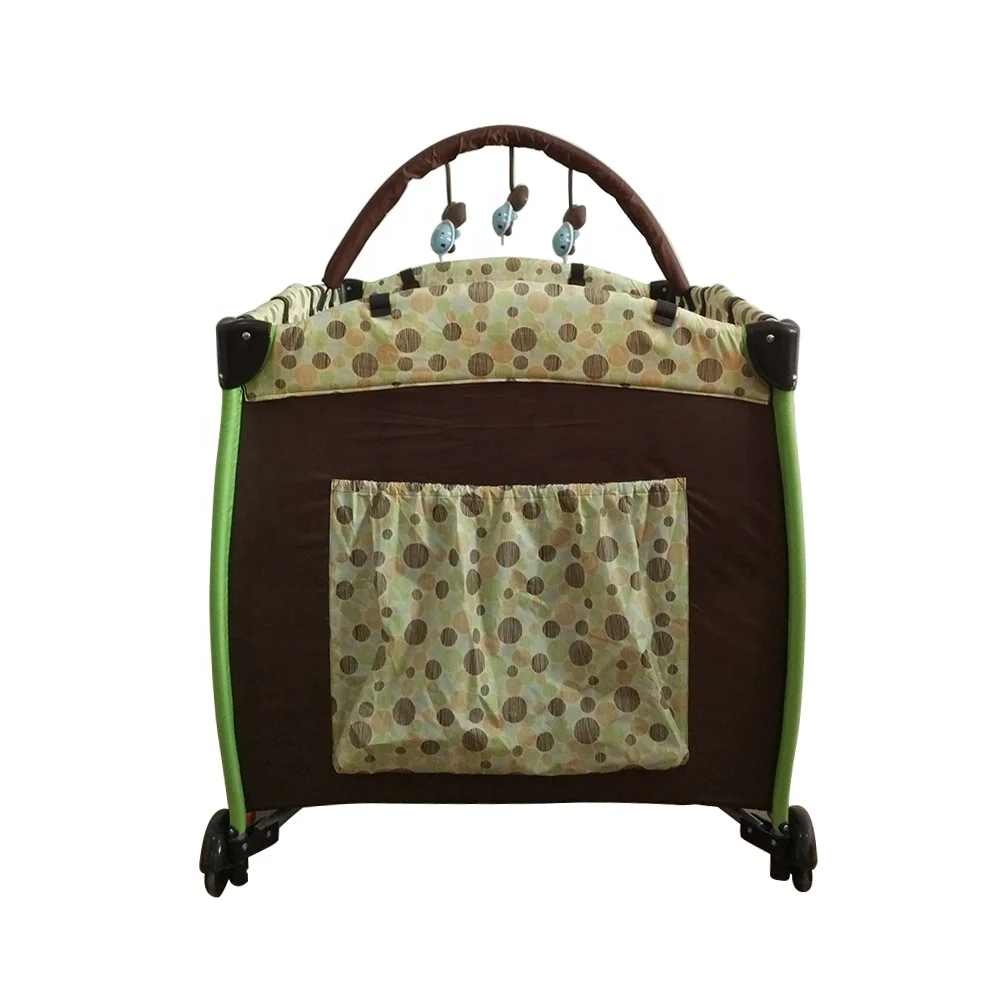 Dirt resistance eco-friendly safety folded  traveling baby playpen  for kids 401