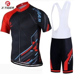 X-TIGER Jersey Funny Italian Cycle China Kraftwerk Miti Fabric Custom Pro Team Sport Wholesale Clothes Cycling Wear Men