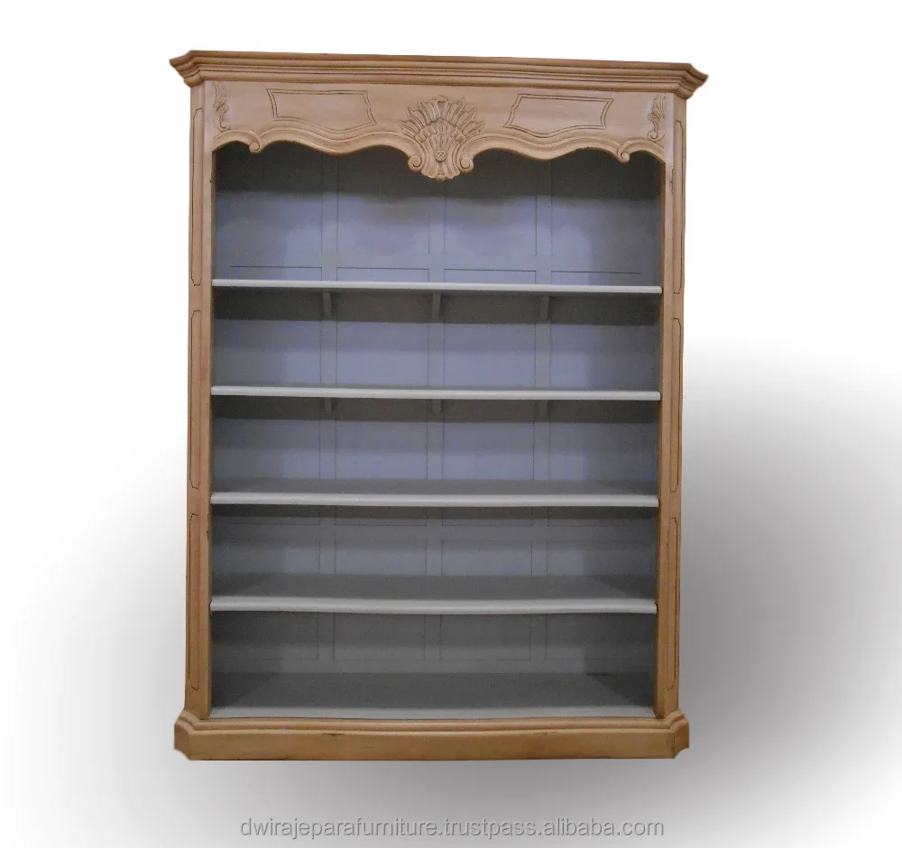 Indonesia Furniture - French Provincial Furniture of Bookcase Painted French style