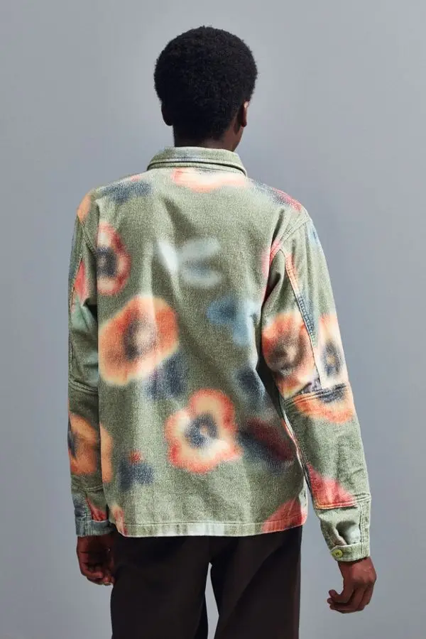 Новое поступление, тяжелая бархатная рубашка MGOO с принтом джунглей, мужская рубашка с длинным рукавом