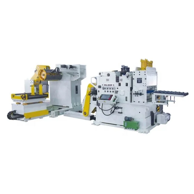 
coil decoiler straightener and nc feeder machine for heavy press 