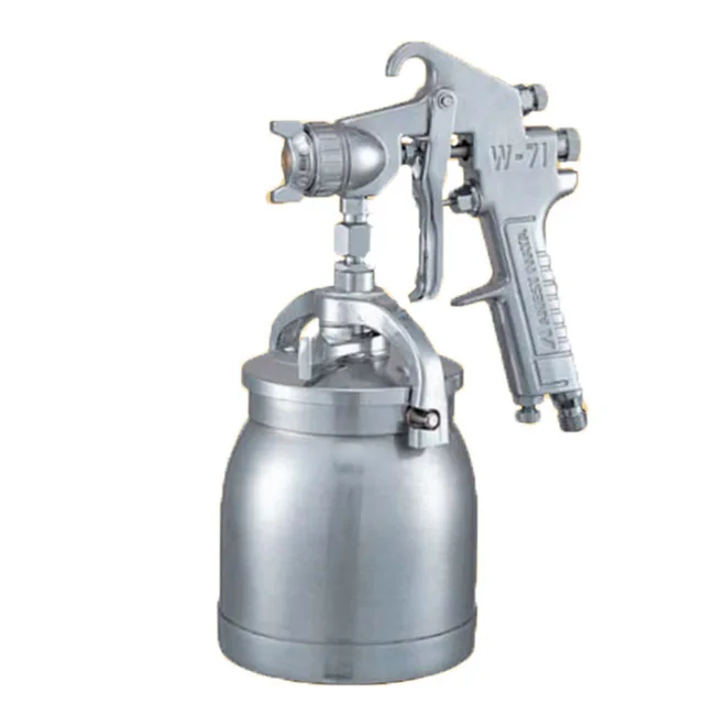 Anest iwata w 101 to spray at line painting for high atomization