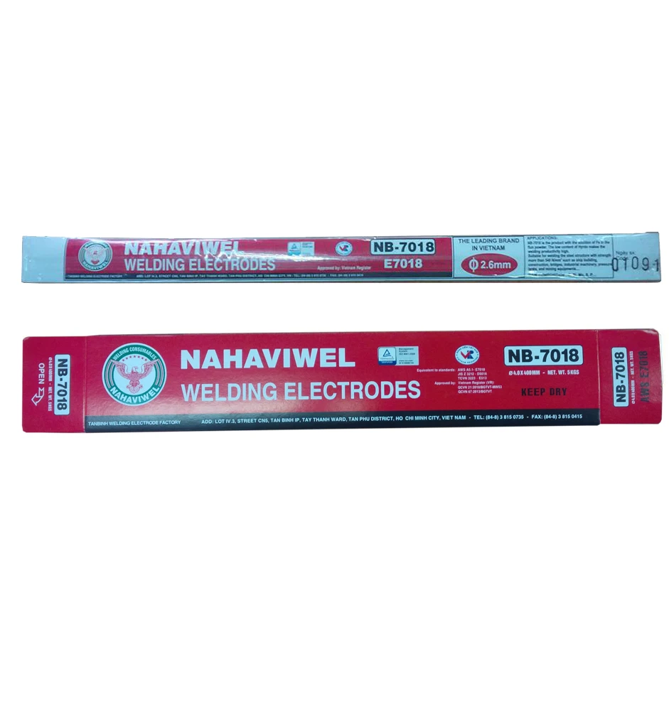 Trust supplier of E7018 WELDING ELECTRODE - NAHAVIWEL brand