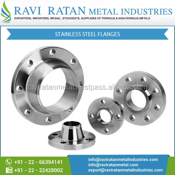 Finely Finished Good Quality Stainless Steel Flanges with Superior Properties