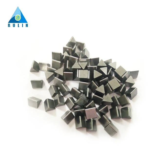 YG8 Customized Triangle Cemented Tungsten Carbide tips