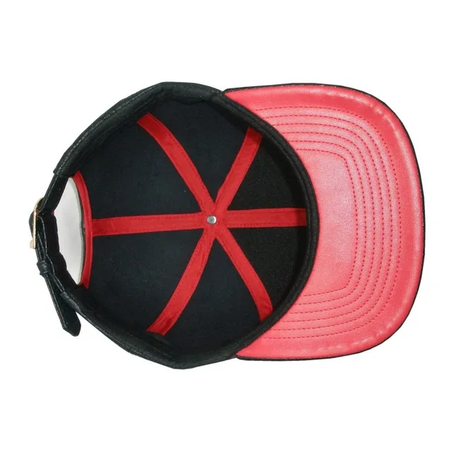 Snake Skin Hat Cap Snapback Plain Blank