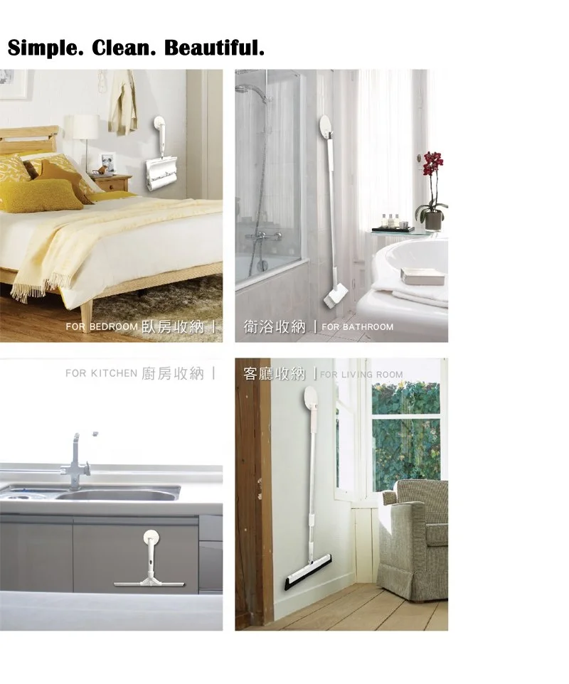 One Touch Easy to replace Plastic Floor Brush