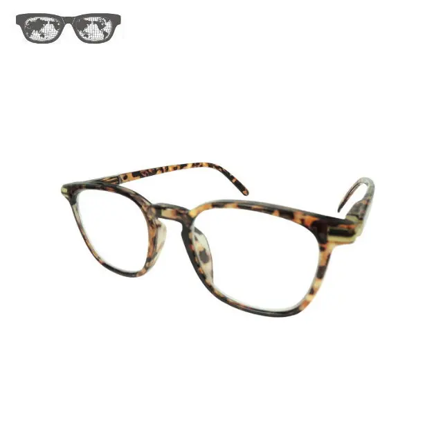 Mens metal spring hinge prescription eye glasses frame