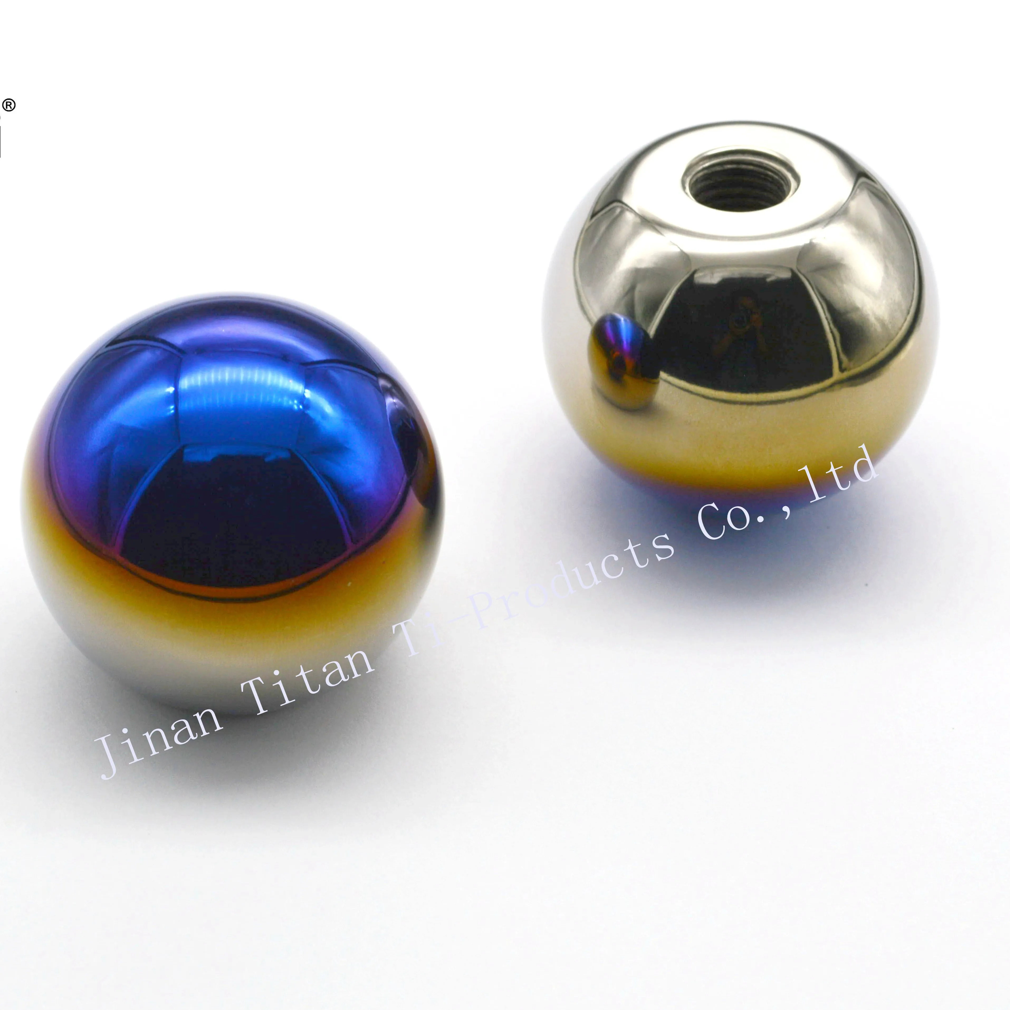China Factory Supply Ball Shape Titanium Auto Shift Knob