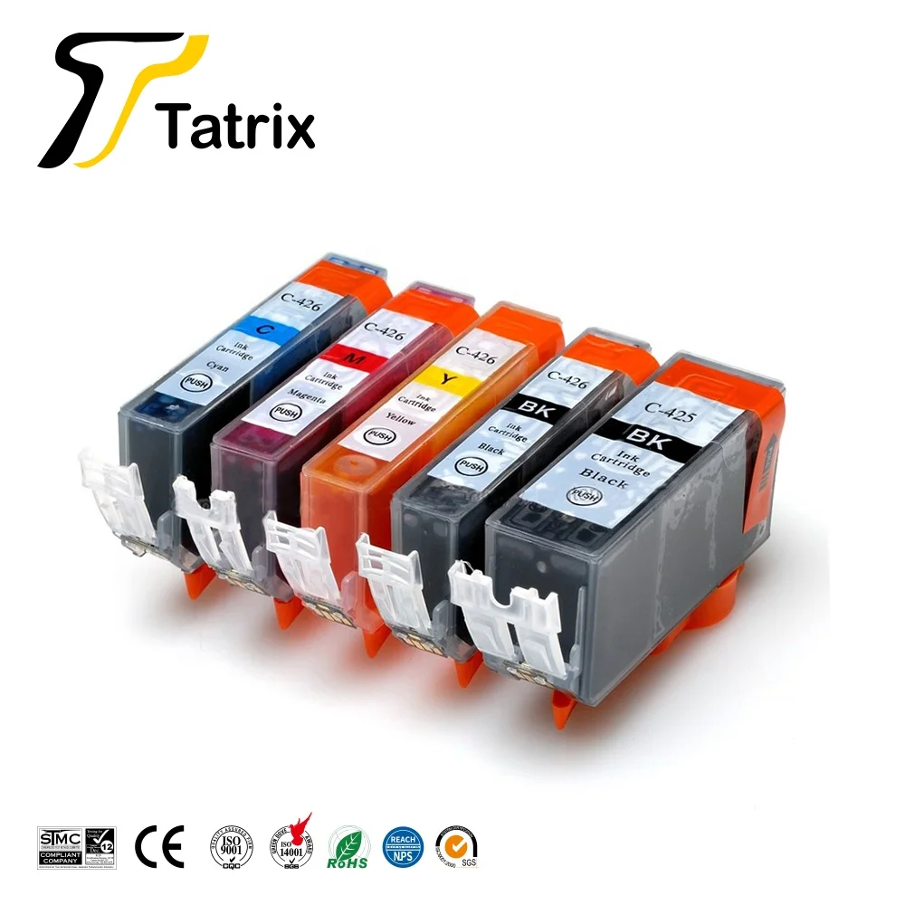 Tatrix PGI-425 PGI425 PGI 425 CLI-426 CLI426 CLI 426 совместимый премиум картридж для принтера Canon PIXMA IP4840