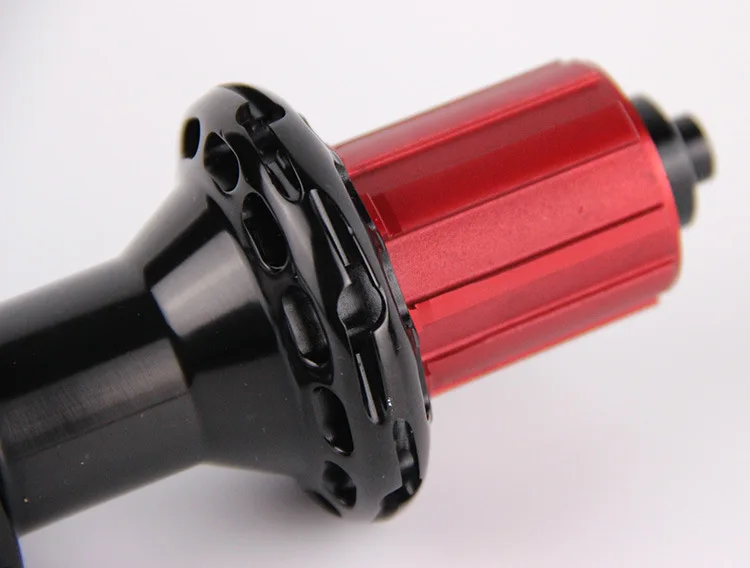 
Ultralight Road bike hubs straight pull CNC before and after four Palin drums 7075 tower base accept OEM custom 