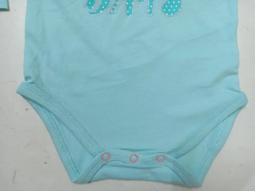 Newborn Baby Boy Girl Unisex Romper Bodysuit Sunsuit Summer Long Sleeve Cotton Clothes Branded Labels Bangladeshi Stock Lot