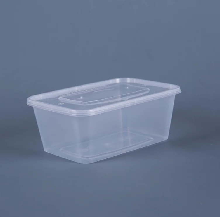 300ml plastic microwave food container with lid
