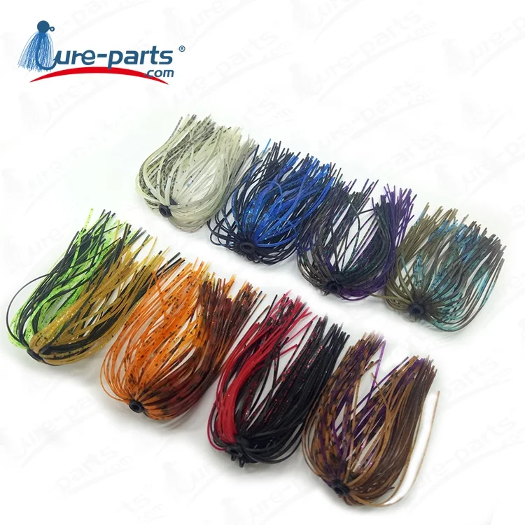 wholesale silicone jig skirt material, bass jig skirts,replacement jig skirt