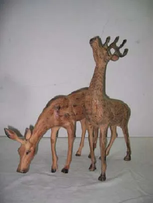 large metal antique monkey figurine decoration customised sizes finishes animal and birds statues