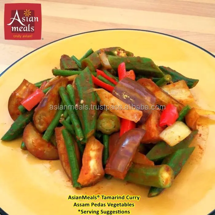 Wholesale High Quality AsianMeals Sos Asam Pedas Spicy Malaysian Halal Delicious Eating Pack In A Bag HACCP GMP ISO