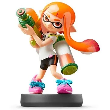 Amiibo Super удар Брос. Серия (Inkling Girl)
