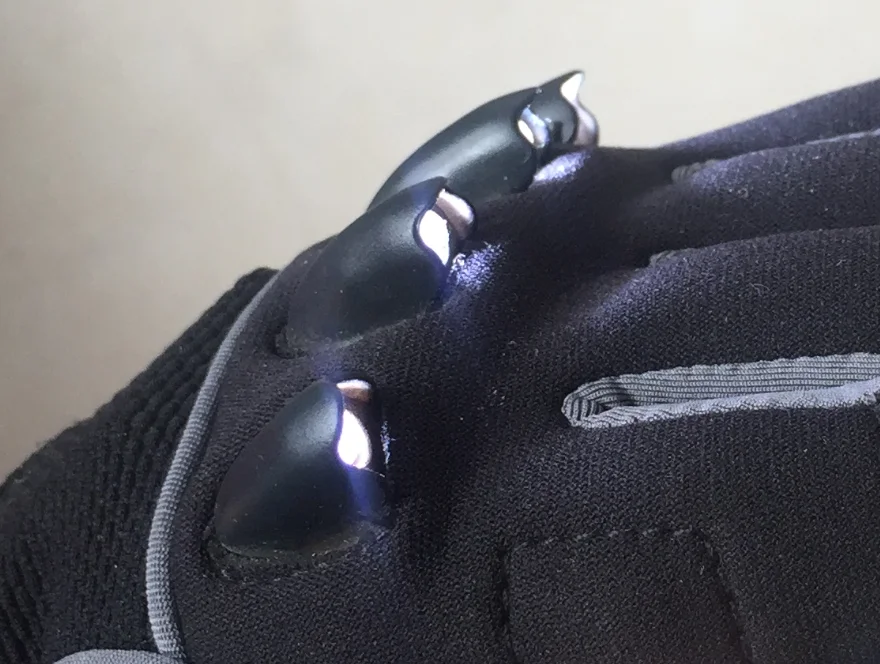 Outdoor sport gloves flashlight led gloves