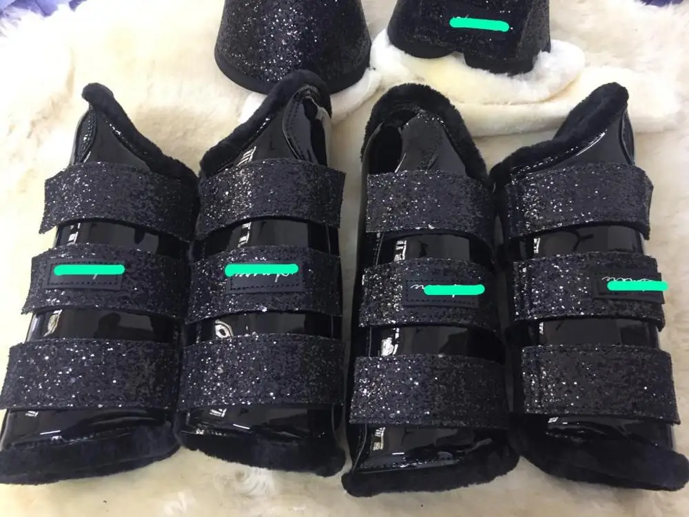 
Tendon Fabric Boots with Best quality Glitter 