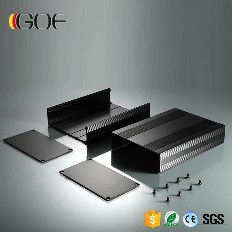 hot sales pcb power switch enclosure new arrival diy box electronics aluminum enclosure project box
