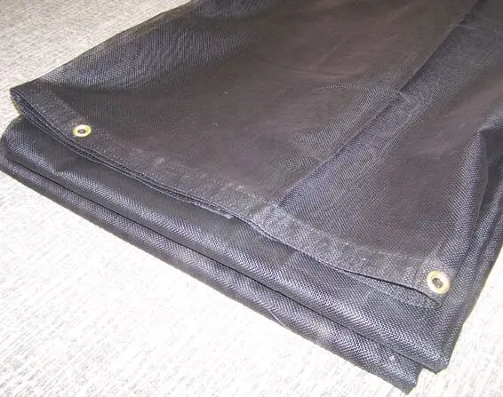 Heavy duty 10 oz pvc coated mesh vinyl tarpaulin dump truck tarps