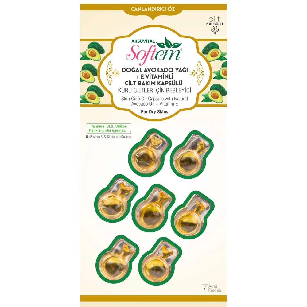 
Avocado vitamin e face care product serum russia 