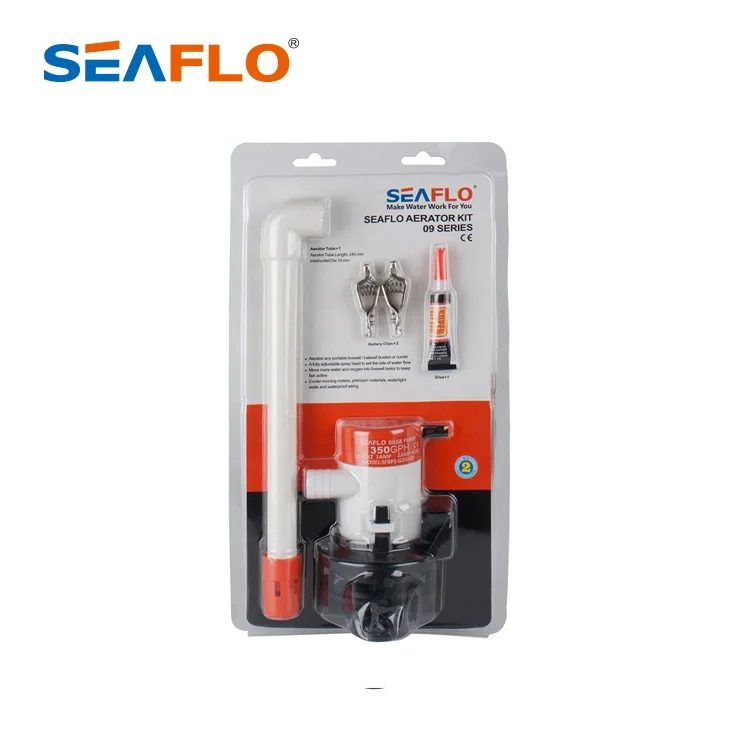 SEAFLO 12V 350 GPH Keep Water Sparkling Clean Aerator Pump