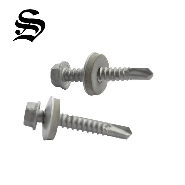 Сделано в Тайване самосверливающийся Водонепроницаемый винт с резиновой шайбой