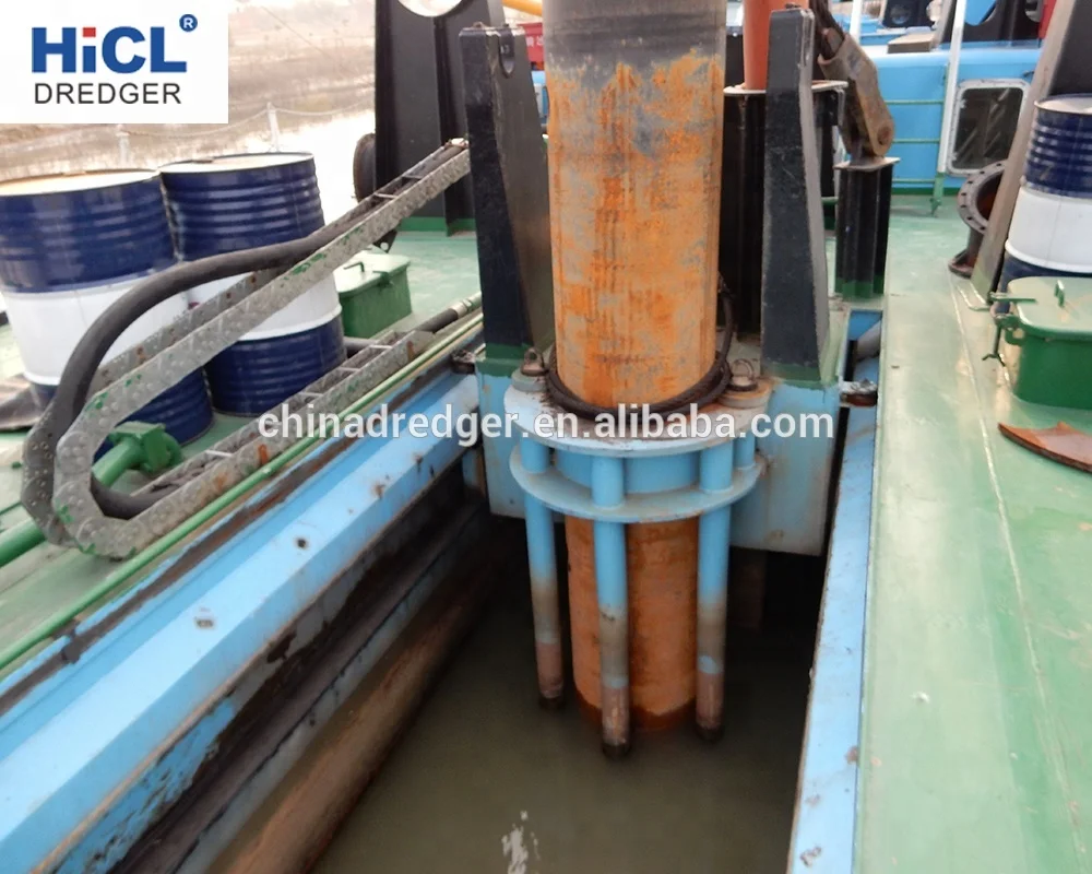 China HICL HCS150 6inch 550m3/h cutter suction sand/mud dredger for hot sale (CCS certificate)